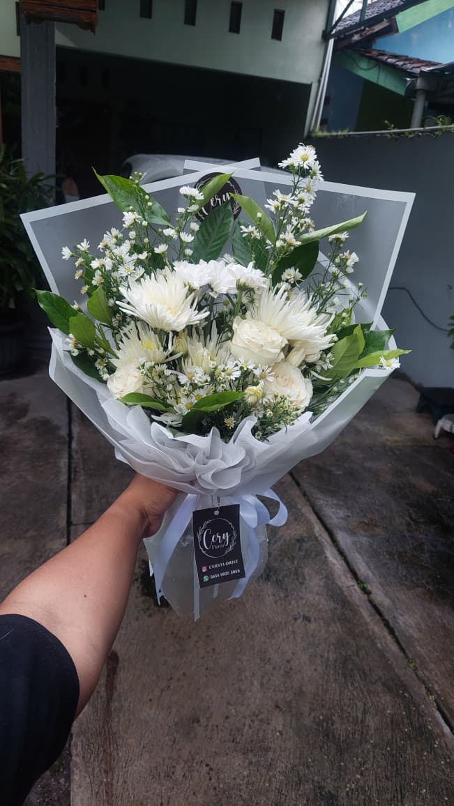  Buket Bunga Segar 125k